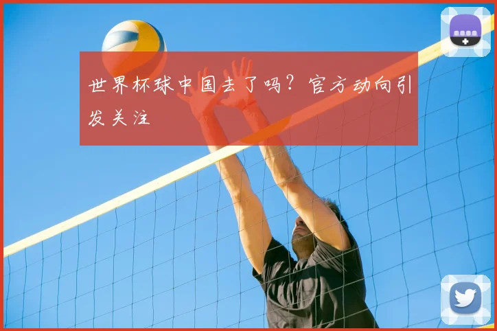 世界杯球中国去了吗？官方动向引发关注